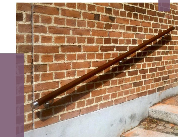 Изготовление пристенных поручней в Лянторе от 4453 руб. — ПРОЛЁТ-Лнт